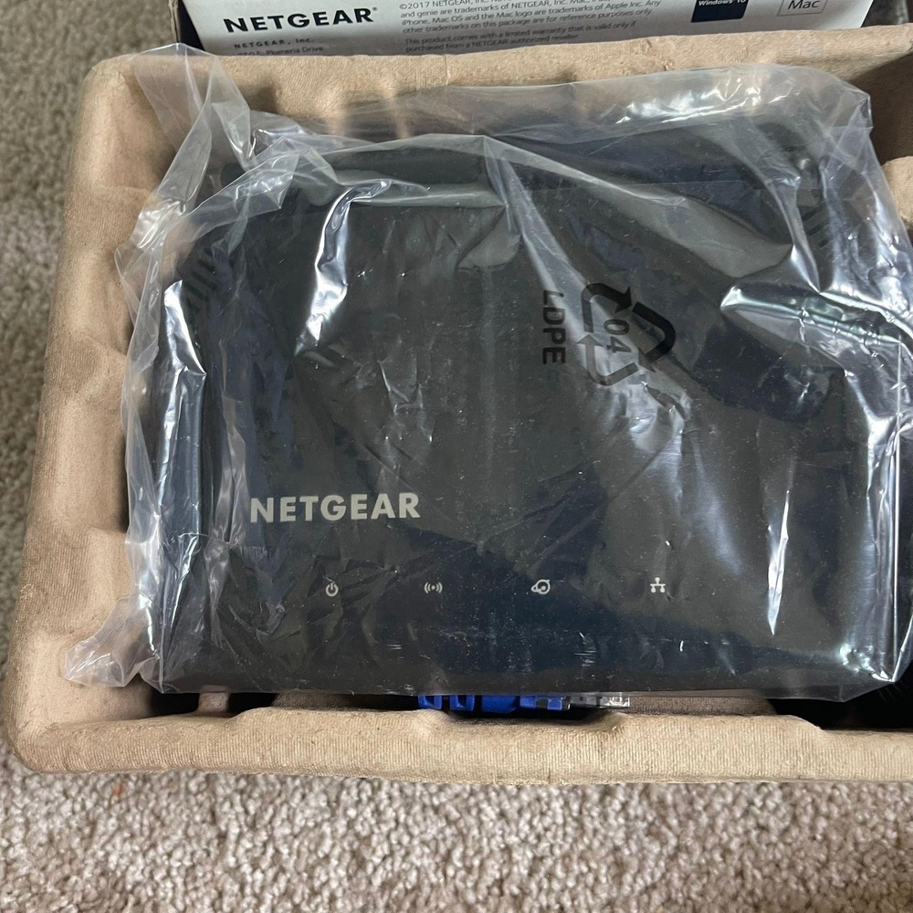 NETGEAR AC1000 Dual Band WiFi Router R6080 High Speed Wireless Internet - Picture 2 of 5